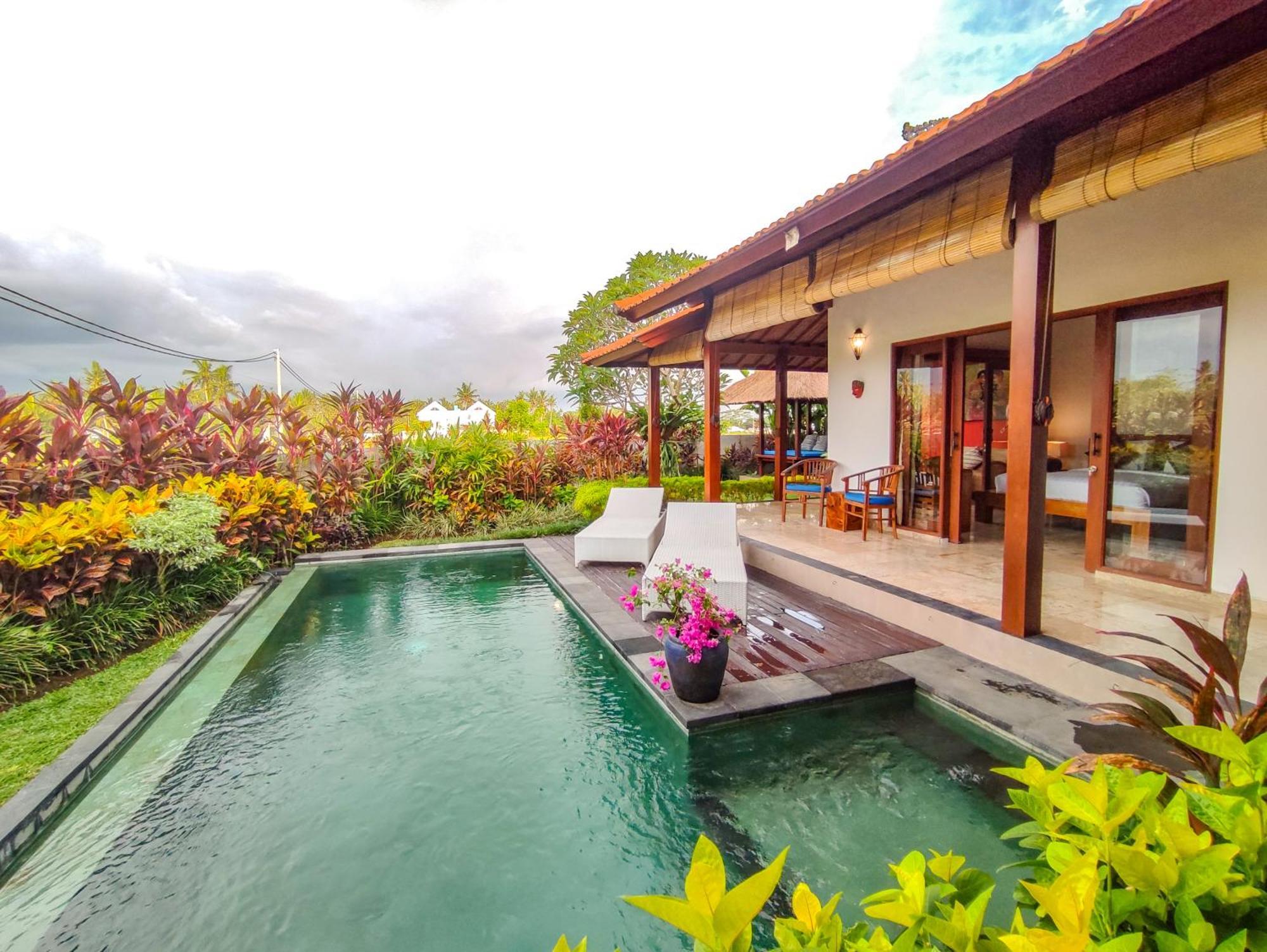 Villa Maya Ubud, Peaceful Rice Field View Dış mekan fotoğraf