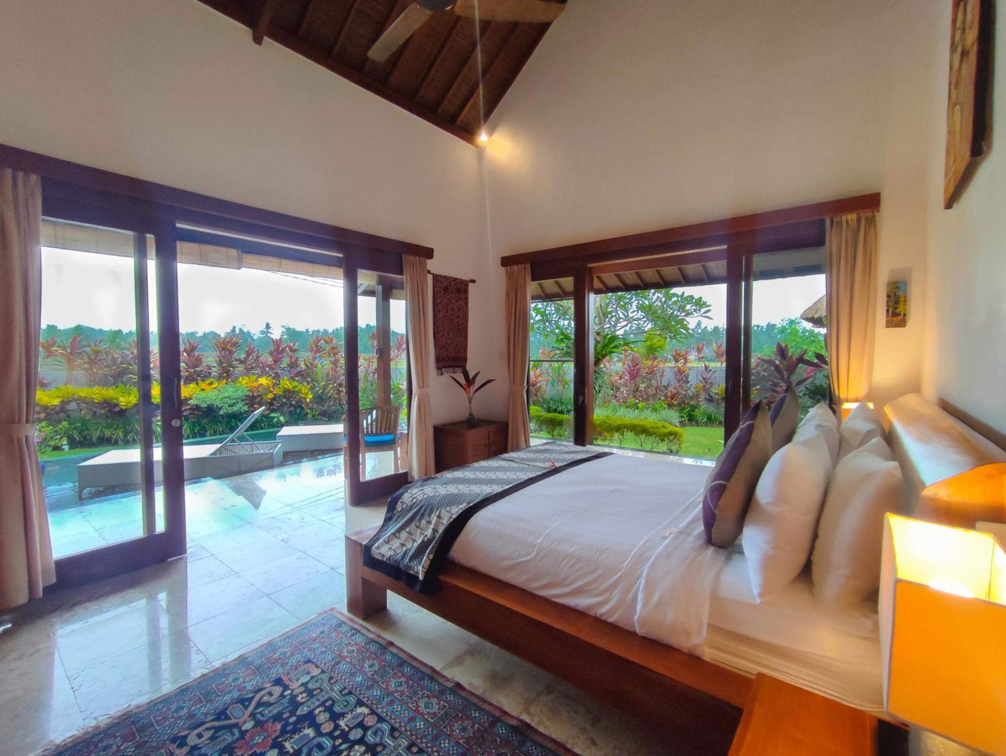 Villa Maya Ubud, Peaceful Rice Field View Dış mekan fotoğraf