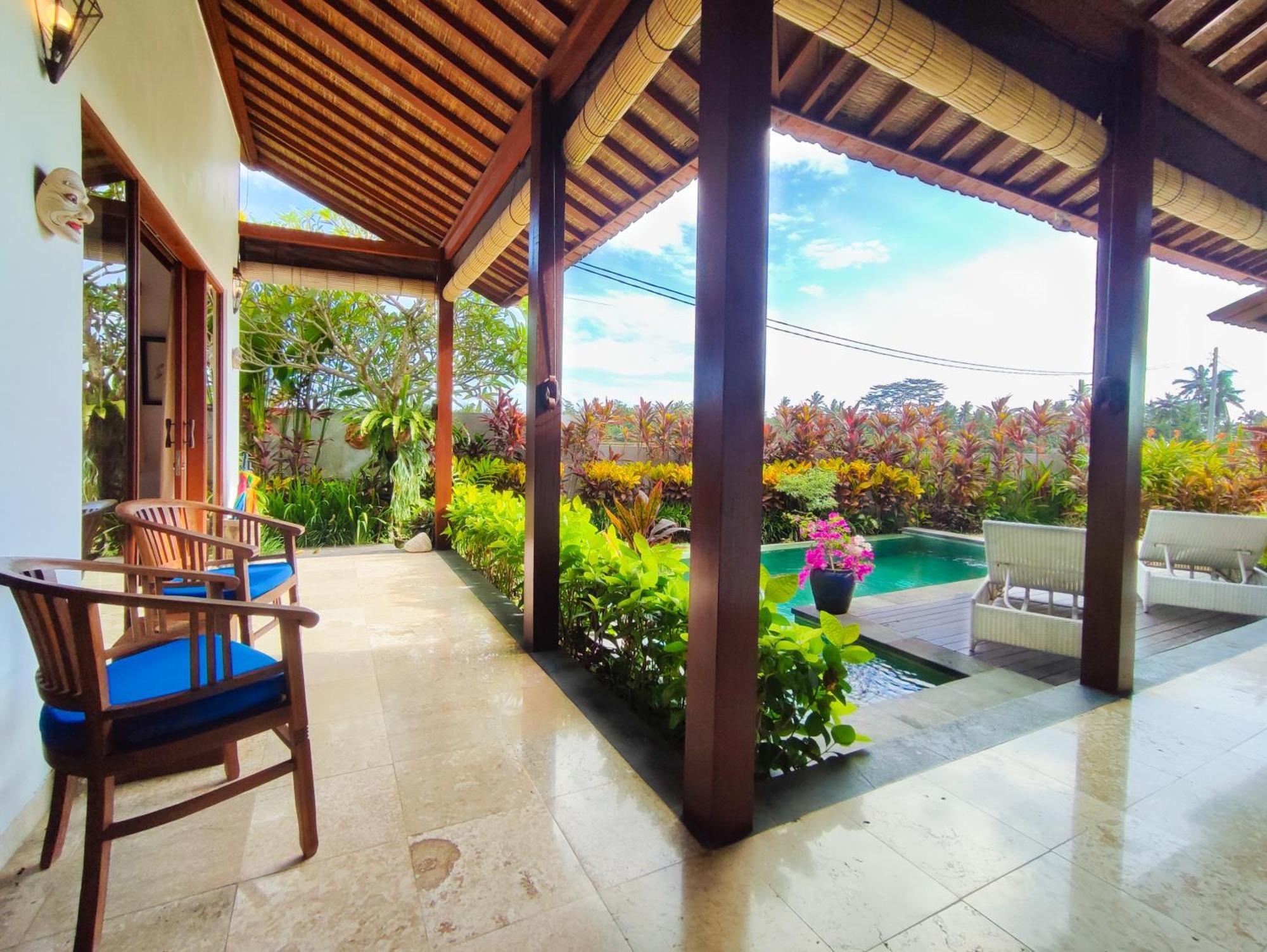 Villa Maya Ubud, Peaceful Rice Field View Dış mekan fotoğraf